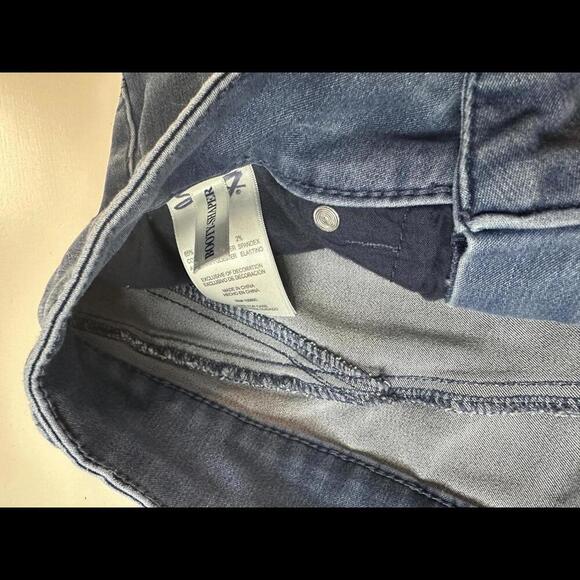 Seven7 Women's Blue Skinny Jeans, Size 8 - Picture 5 of 5